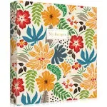 Recipe Binder 8.5" x 11" 3 Ring Full Page-Make Your Own Cookbook Binder with Plastic Page Protectors, Color Printing Paper and Full Page Dividers for Family Recipes.