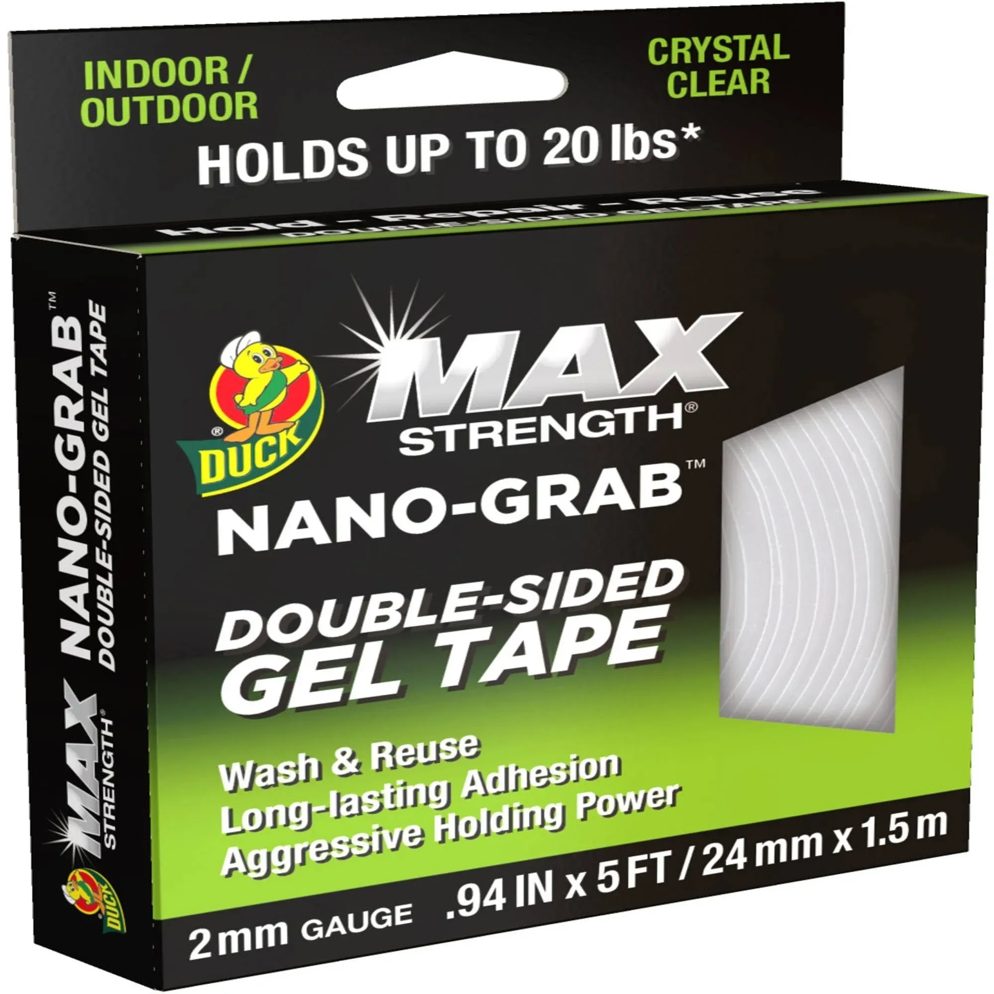 Duck Max Strength Double-Sided Gel Tape