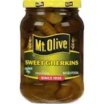 Mt. Olive Sweet Gherkin Pickles (16 fl oz)