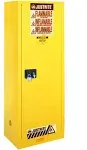 Justrite Sure-Grip EX Slimline Flammable Safety Cabinet, 22 Gallon 892200