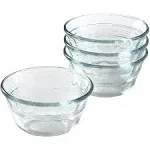 Pyrex Bakeware Custard Cups in Clear, 6 Ounce - Set of 4