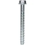 Titen Hd 5/8 In. X 6-1/2 In. Zinc-plated Heavy-duty Screw Anchor (10-pack) |