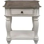 Magnolia Manor White End Table - 244-OT1020