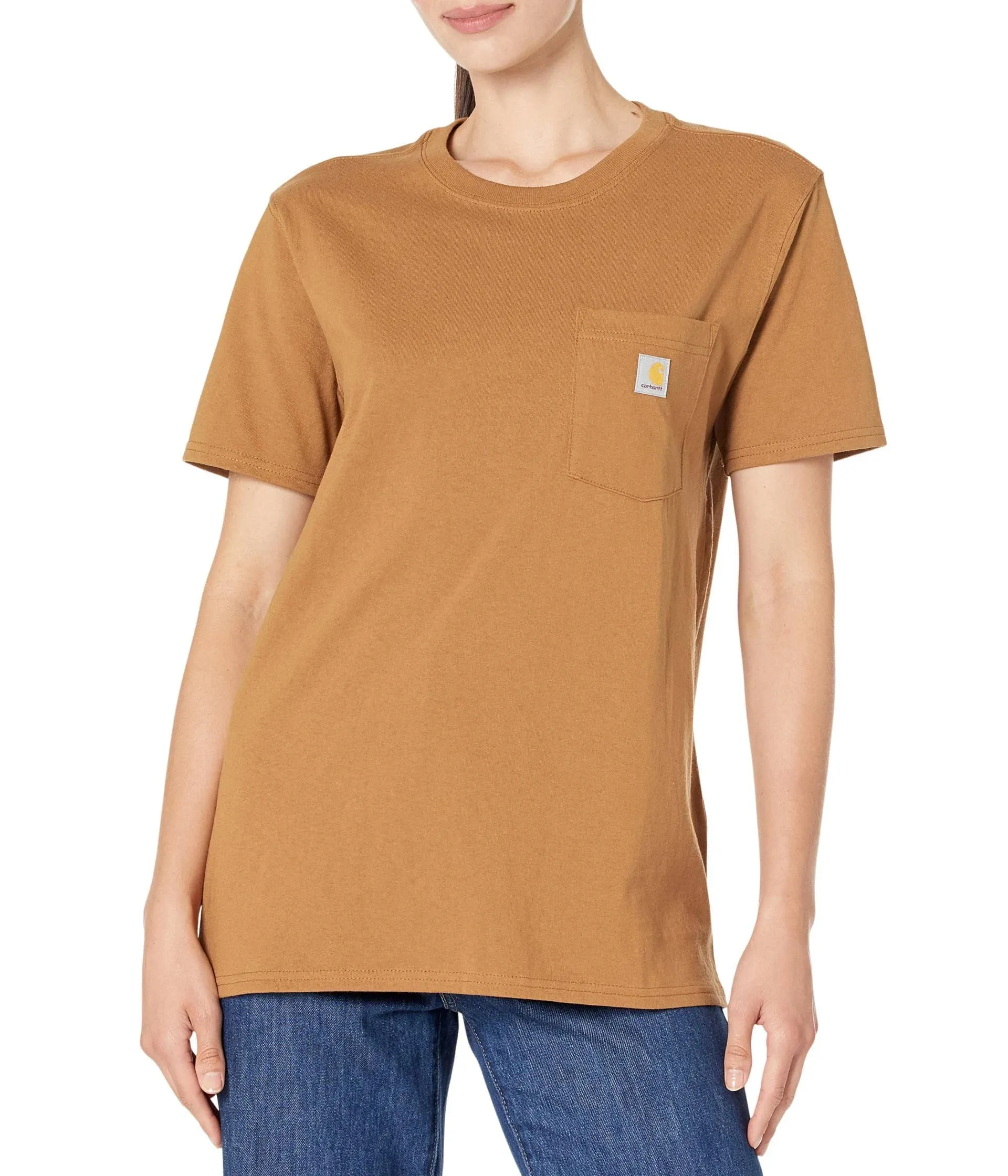 Carhartt Women's Pocket Short Sleeve T Shirt