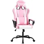 BestOffice Gaming Chair Office Chair Desk Chair Ergonomic Executive Swivel Rolling Computer Chair with Lumbar Support