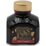 Diamine 80ml Red Dragon Fountain Pen Ink Bottle