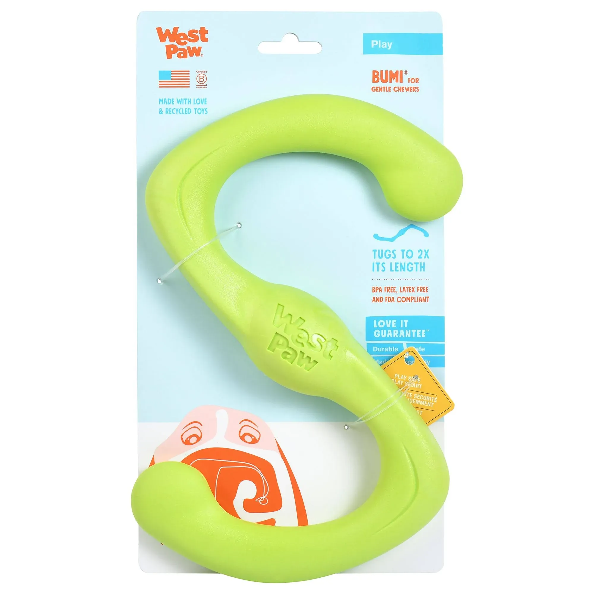 West Paw Large Bumi Dog Toy