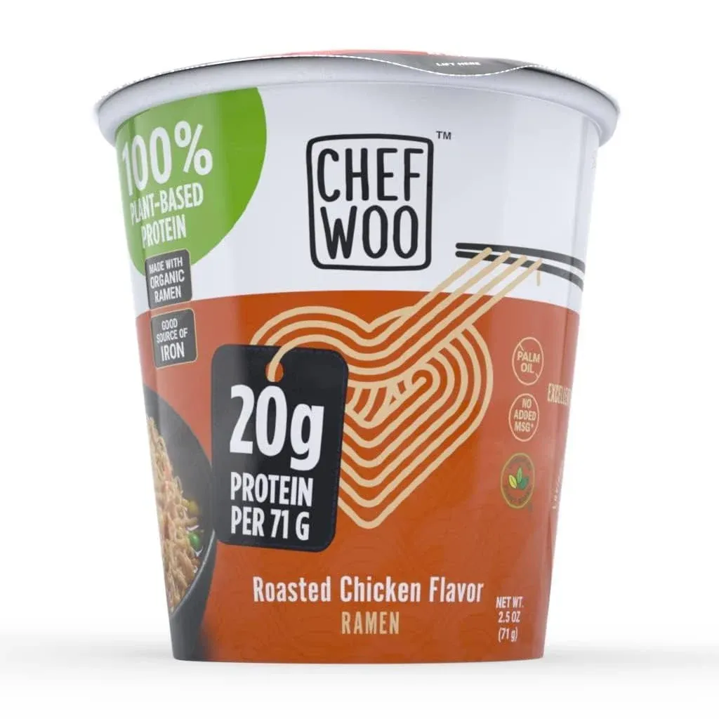 Chef Woo Ramen, Roasted Chicken Flavor - 2.5 oz