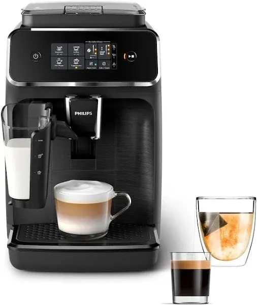 Philips 2200 Series Fully Automatic Espresso Machine with LatteGo