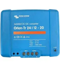 Victron Orion-TR DC-DC Converter - 24 VDC to 12 VDC - 20AMP Isolated ORI241224110