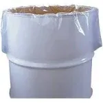 International Plastics DL43863-SP 38 x 63 in. 0.004 Gauge 55 Gal Clear Drum Liners - Roll of 50