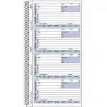 Rediform Telephone Message Book, 2 3/4 x 5, Two-Part Carbonless, 400