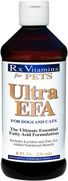 Ultra EFA for Dogs & Cats 8 fl oz by RX Vitamins for Pets