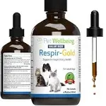 Pet Wellbeing Respir-Gold for Easy Breathing in Cats 4 oz