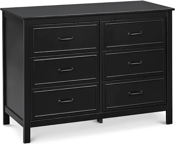 DaVinci Charlie 6-Drawer Double Dresser - Espresso