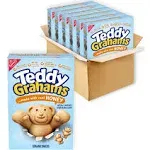 Teddy Grahams Honey Cookies, 10 oz - Case of 6