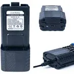 BAOFENG BL-5 Extended 3800mAh Battery for UV-5R UV-5R Plus BF-8F Series Radio