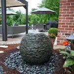 Aquascape 78288 Medium Stacked Slate Sphere