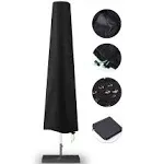 Patio Umbrella Cover - Waterproof Patio Parasol Covers with Zipper for 7ft to 11ft Outdoor Umbrellas