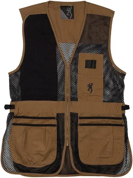 Browning 3050269902: Vest, Trapper Creek Blk/Gray, M