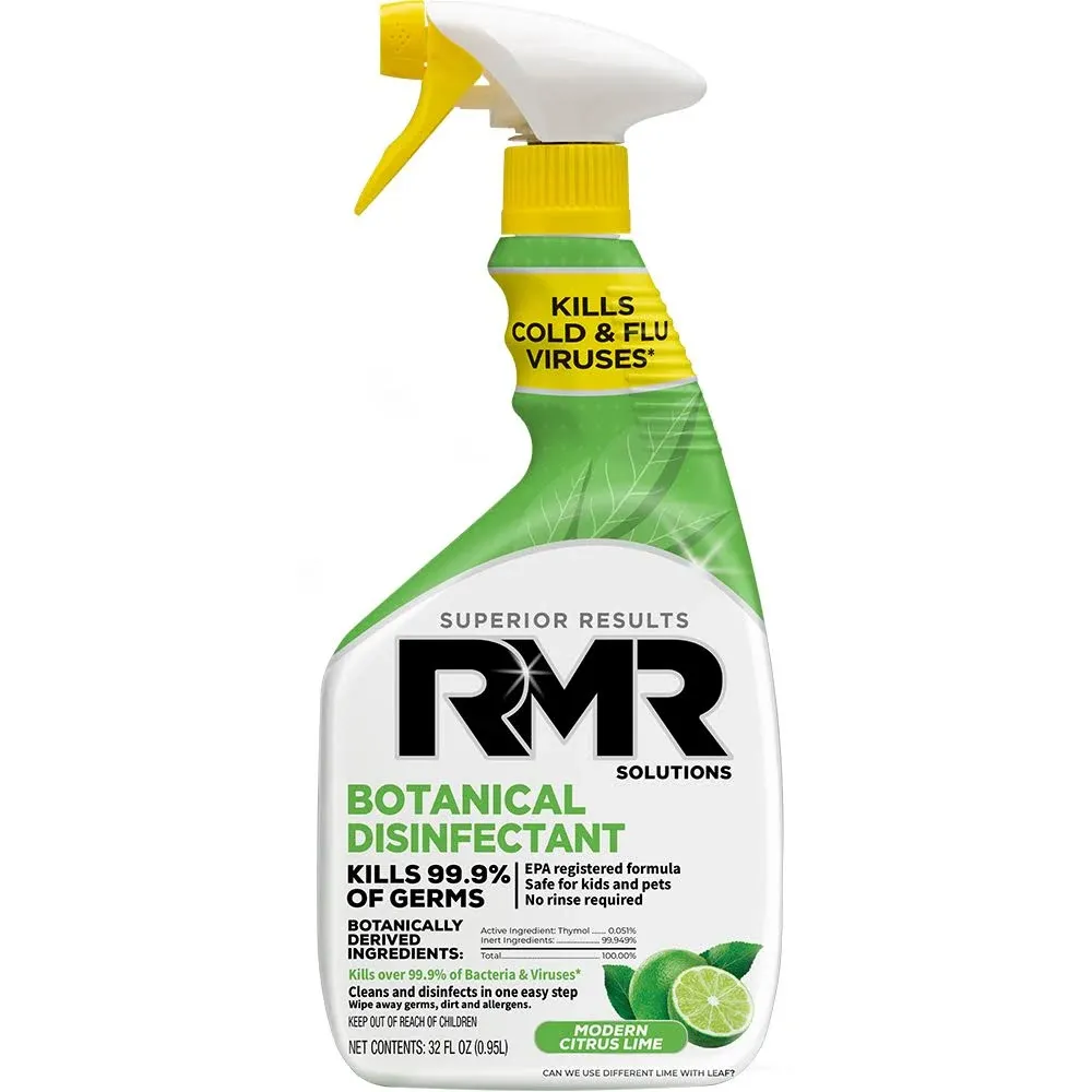 RMR Brands RMRBWX32-12PACK Botanical Disinfectant Cleaner 32 oz, 12pk