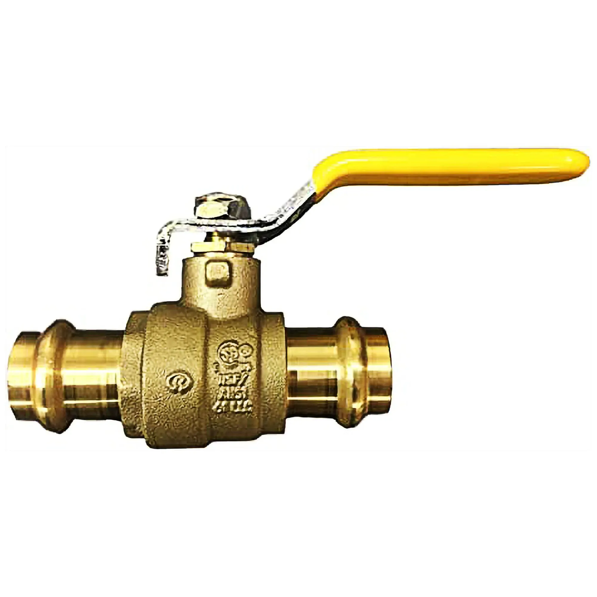 1/2" ProPress Brass Ball Valve - Press Ball Valve with EPDM O-Ring - Premium Press Ball Valve with 1/2” in. Connections - Pack of 1