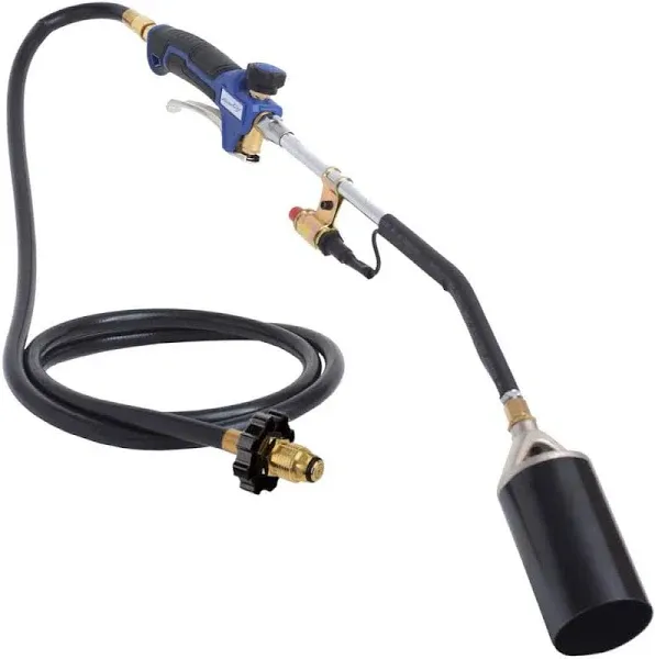 Flame King Propane Torch Kit Heavy Duty Weed Burner 340,000 BTU with Piezo Igniter