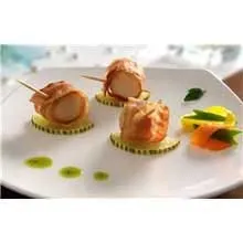 Cuisine Innovations Bacon Wrapped Scallop 1 Ounce