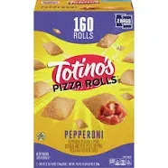 Pepperoni Pizza Rolls, 39.9 oz Bag, 80 Rolls/Bag, 2 Bags/Box