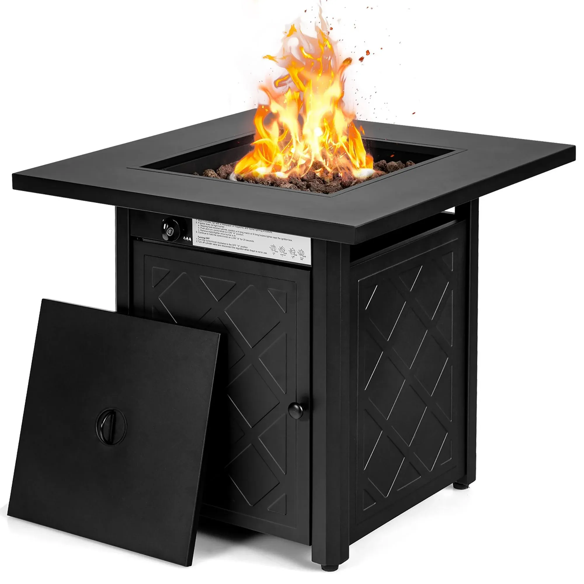 Costway 28'' Propane Fire Pit Table