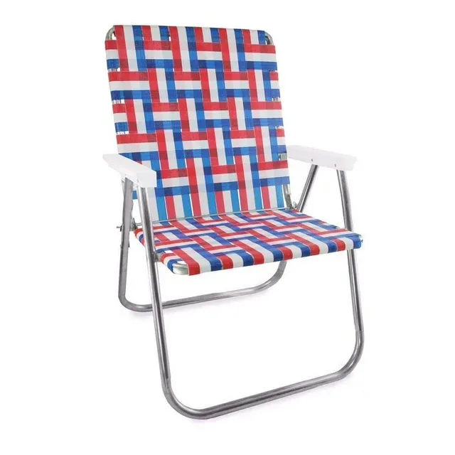 Old Glory Magnum Chair with White Arms