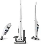 Kenmore DS1030 Cordless Stick Vacuum Lightweight Cleaner 2-Speed Power Suction LED Headlight 2-in-1 Handheld for Hardwood Floor, Carpet & Pet Hair, White