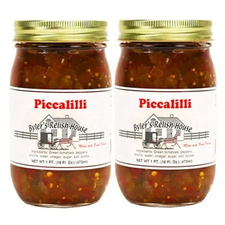 Byler's Relish House Piccalilli 16oz (Pack of 2)