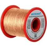 BNTECHGO 28 AWG Magnet Wire - Enameled Copper Wire - Enameled Magnet Winding Wire - 1.0 lb - 0.0122" Diameter 1 Spool Coil Natural Temperature Rating 155℃ Widely Used for Transformers Inductors