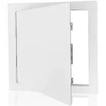 Plumbing Access Panel Access Panel 12 x 12 inch Access Door with Removable Hinged Door Reinforced Durable Plastic Drywall Access Panel White