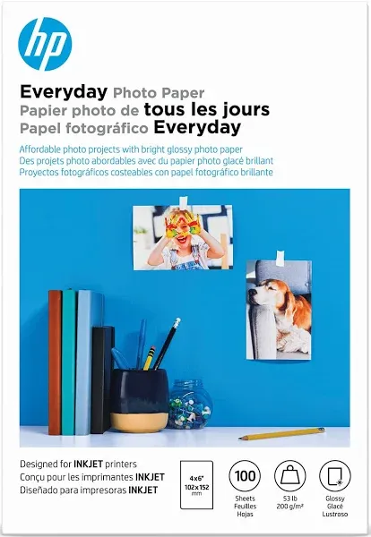 HP Everyday Glossy Photo Paper