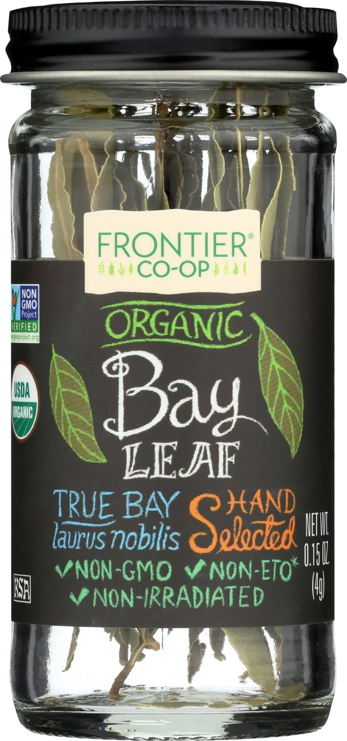 Frontier Organic Bay Leaf, Whole - 0.15 oz