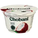 Chobani Yogurt, Greek, Low-Fat, Coconut, Blended - 5.3 oz