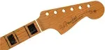 Fender Jazzmaster Roasted Maple Neck - Maple Fingerboard with Black Pearloid Block Inlays