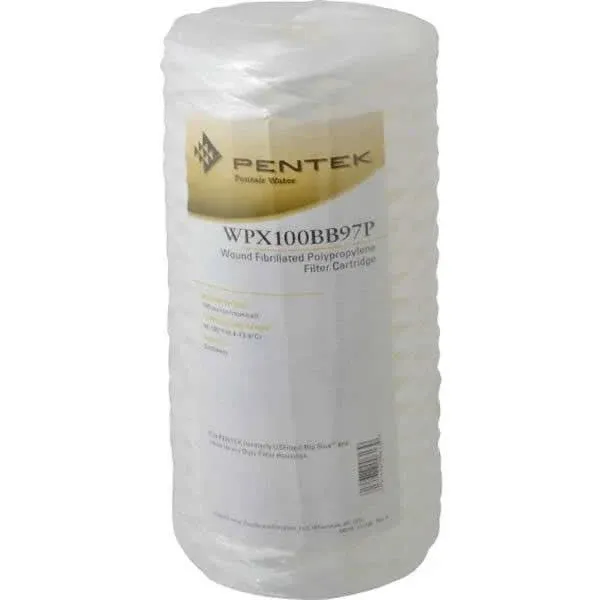 Pentek -WPX100BB97P Fibrillated Polypropylene Water Filter 355221-43