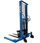 Eoslift Straddle Legs Hand Guide Stacker 2200lbs Capability 63" Elevate Peak