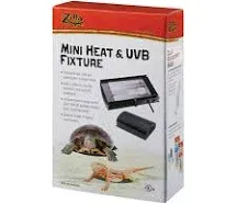 Zilla Reptile Terrarium Enclosure Mini Heat & UVB Light Fixture