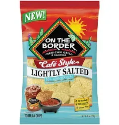 On The Border Cafe Style Tortilla Chips