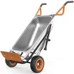 Worx WG050 Aerocart 8-in-1 Yard Cart / Wheelbarrow / Dolly