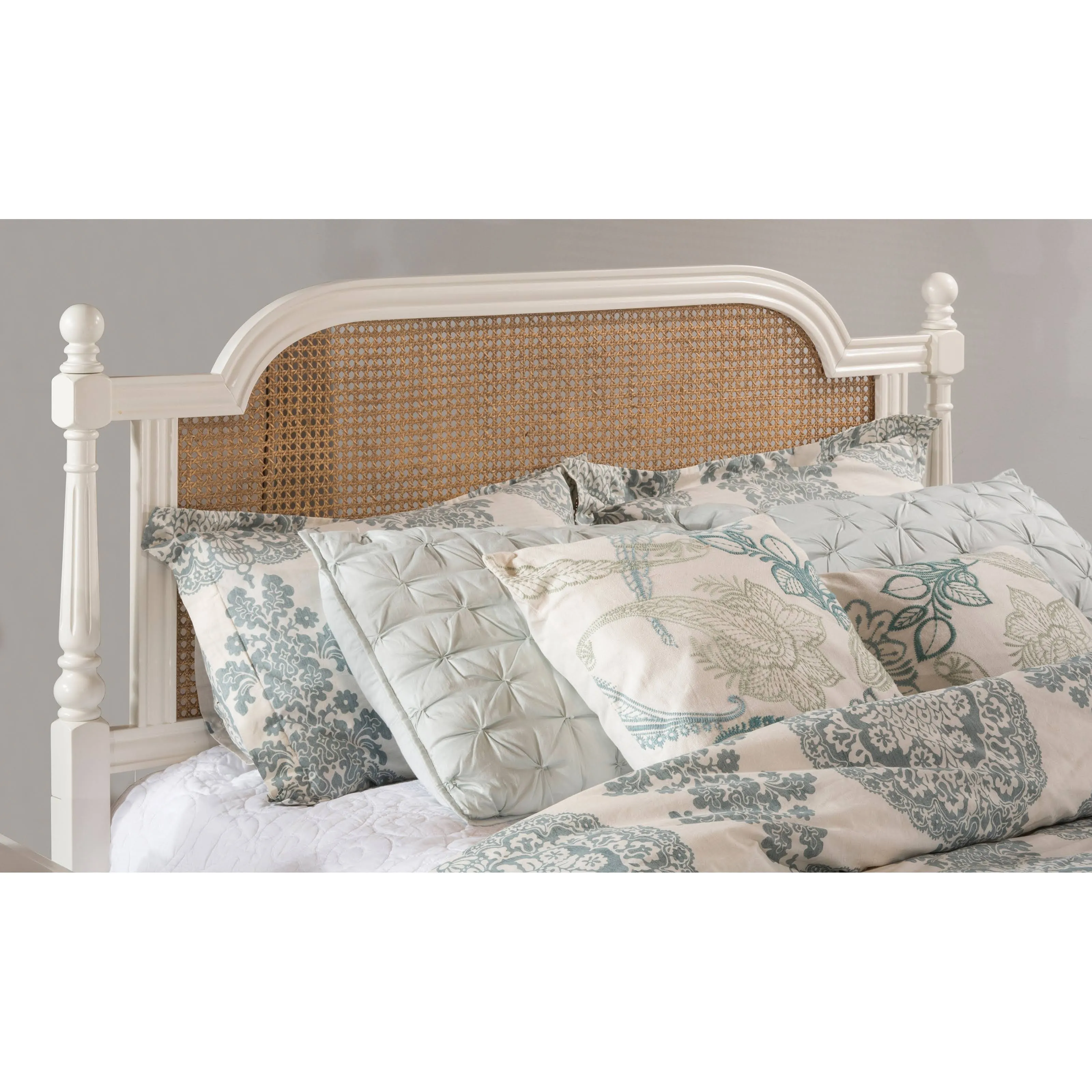 Hillsdale Furniture Melanie White King Headboard