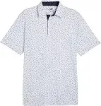 Puma Men's MATTR Superfecta Golf Polo White M