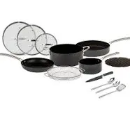 Emeril Everyday Lagasse Kitchen Cookware, Forever Pans, Pots and Pans Set with Lids