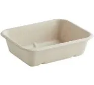 World Centric 20 oz. Compostable Fiber Container - 600/Case