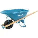 Jackson 5.75 Cu ft Flat Free Poly Wheelbarrow