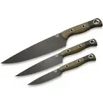 Benchmade 3 Piece Kitchen Knife Set 4000BK-01